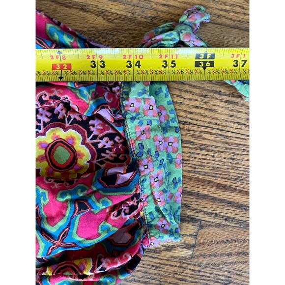 By Anthropologie Multicolor Joanie Boho Harem Bloomer Pants   Women's Size Large - Picture 6 of 7
